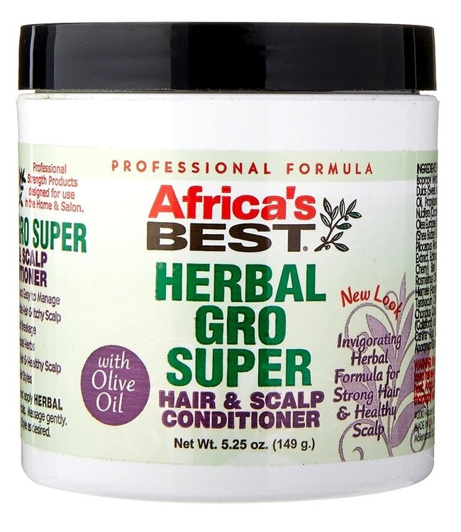 Africa's Best Herbal Gro Super Hair & Scalp Conditioner 5.25oz