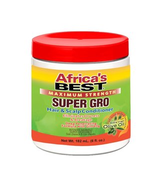 Africa's Best Maximum Strength Super Gro Hair & Scalp Conditioner 6oz