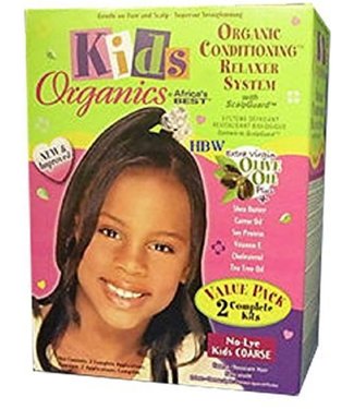 Africa's Best Kids Organics Conditioning Relaxer System No Lye - Coarse Twin Kit