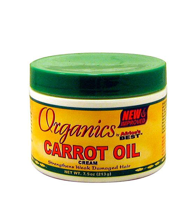 Organic Carrot Oil Cream 7.5z - PRINCESSA Beauty Products Organic Carrot Oil Cream 7.5z - PRINCESSA Beauty Products