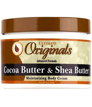 Africa's Best Ultimate Originals Cocoa Butter & Shea Butter Moisturizing Body Cream 8oz