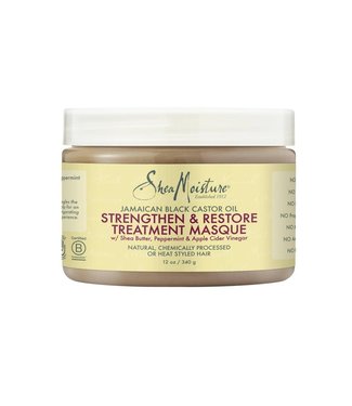 Shea Moisture Jamaican Black Castor Oil Strengthen & Restore Treatment Masque 12oz