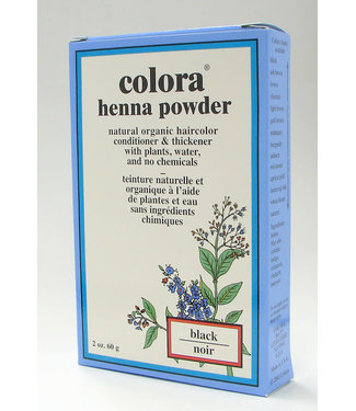 Colora Henna Powder - Black / Noir 3oz