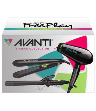 Avanti FreePlay Professional Styling Trio w/snap-on nozzle & diffuser