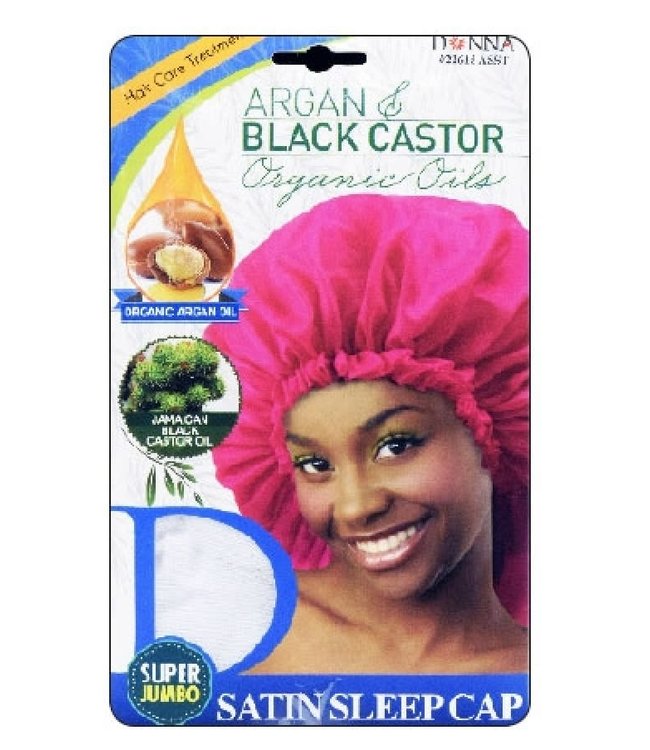 Donna Argan & Castor Oils Sleep Cap - Super Jumbo (Assorted)