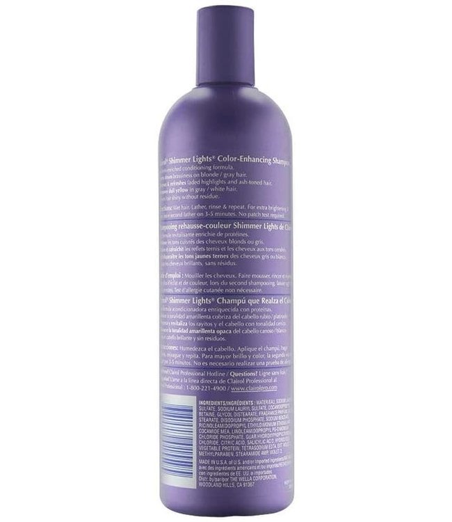 Clairol Shimmer Lights Shampoo 16z