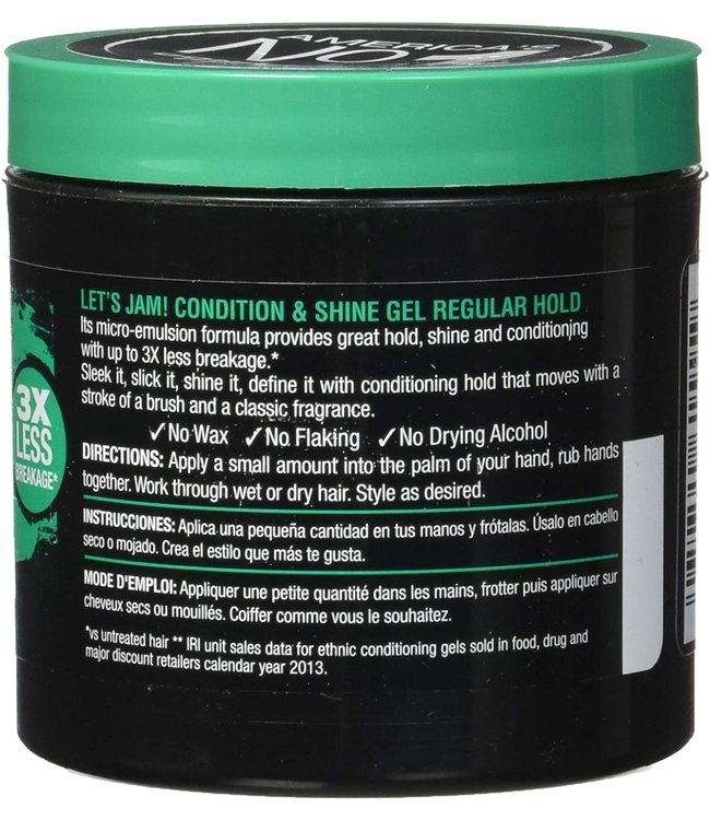 Let's Jam Condition & Shine Gel - Regular Hold 5.5oz