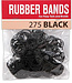 Magic Collection Rubber Band - Black, 275 pieces