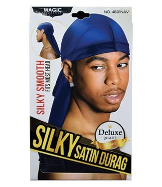 Magic Collection Silky Satin Du Rag - Navy