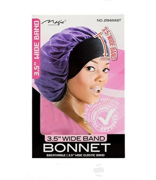 Magic Collection Wide Band Bonnet (assorted colors)