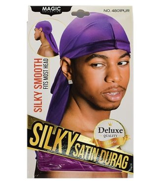 Magic Collection Silky Satin Du Rag - Purple
