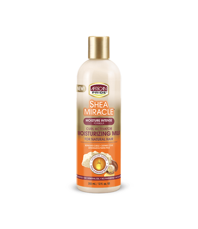 African Pride Shea Miracle Curl Activator Moisturizing Milk