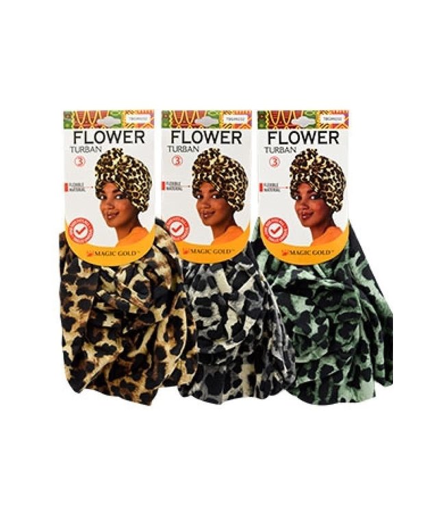 Magic Collection Flower Turban  (Couleurs assortis)