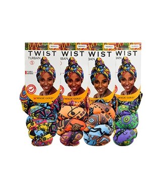 Magic Collection Twist Turban  (Assorted colors)
