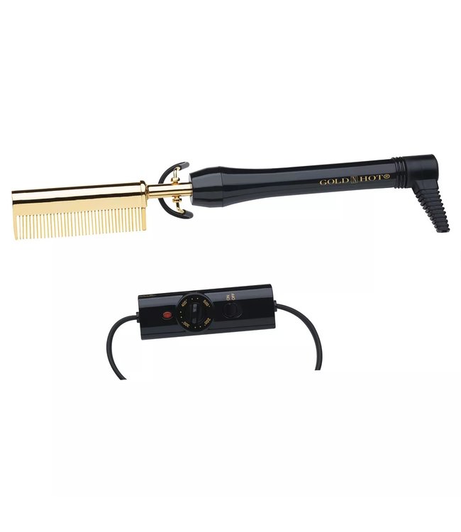 Gold'N Hot 24K Gold Pressing & Styling Comb