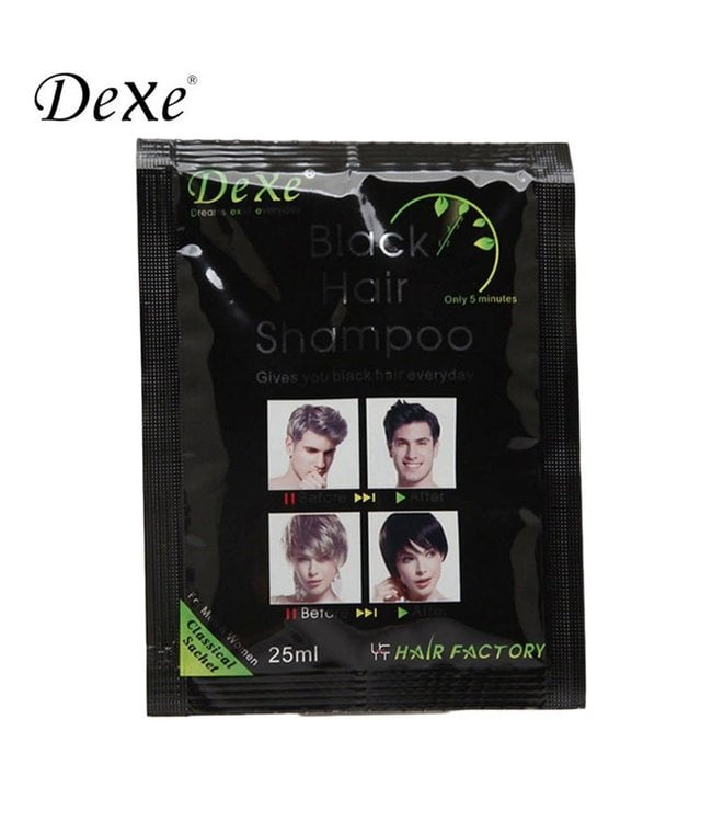 Dexe Dexe Black Hair Shampoo (1 satchet) - 25ml