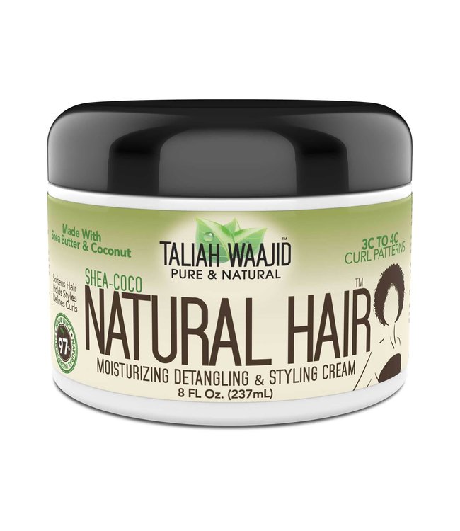 Taliah Waajid Shea-Coco Natural Hair Moisturizing Detangling & Styling Cream 8oz