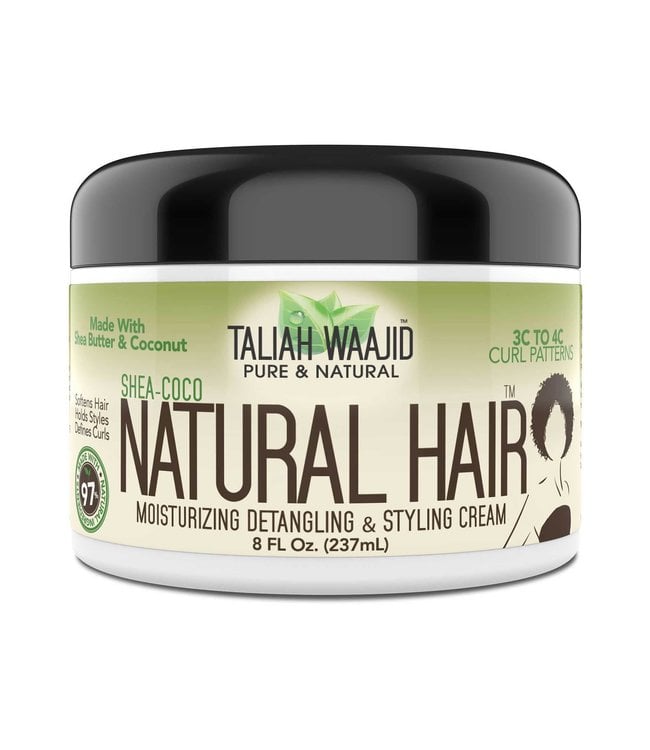 Taliah Waajid Shea-Coco Natural Hair Moisturizing Detangling & Styling Cream 8oz