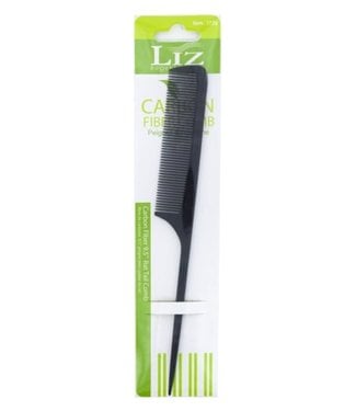 Liz Carbon 9.5" Rat Tail Comb (1728)