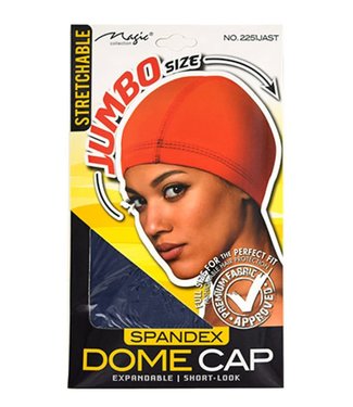 Magic Collection Spandex Dome Cap Jumbo - Assorted Colors (2251JAST)