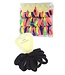 Ponytail Holder 6" - Black (HEP005BLA)