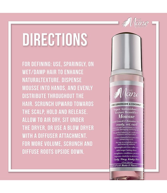 The Mane Choice Pink Lemonade & Coconut Mousse (8oz)
