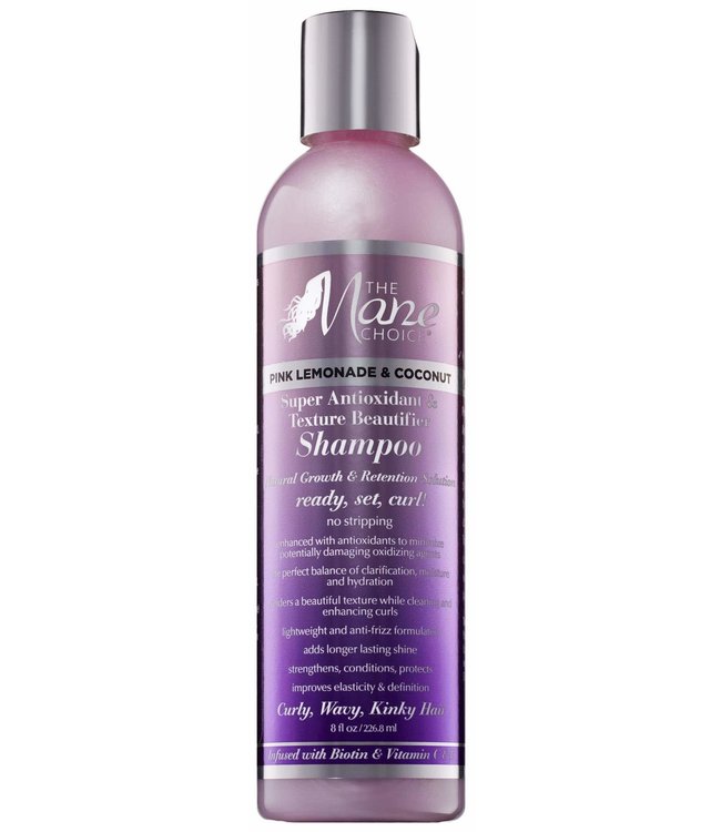 The Mane Choice Pink Lemonade & Coconut Super Antioxidant & Texture Beautifier Shampoo (8oz)