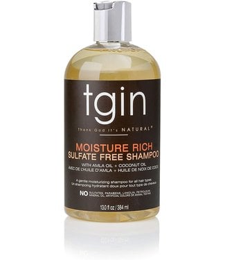 TGIN Moisture Rich Sulfate Free Shampoo (13oz)