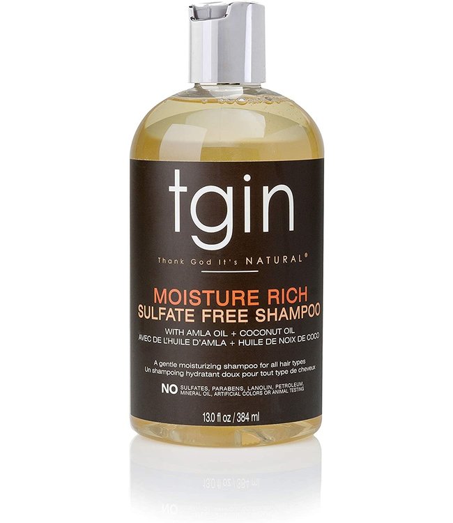 TGIN Moisture Rich Sulfate Free Shampoo (13oz)