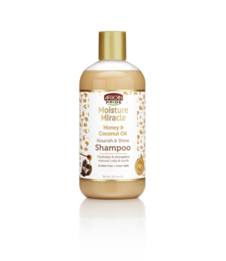 African Pride Moisture Miracle Honey & Coconut Oil Shampoo (12oz)