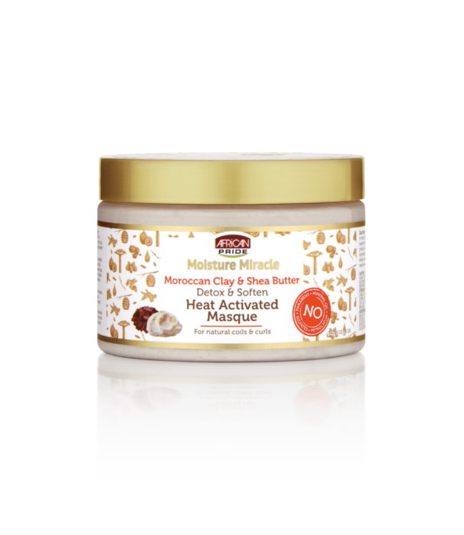 African Pride Moisture Miracle Heat Activated Masque (12oz)