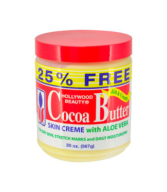 Hollywood Beauty Cocoa Butter Skin Creme With Aloe  Vera 15oz