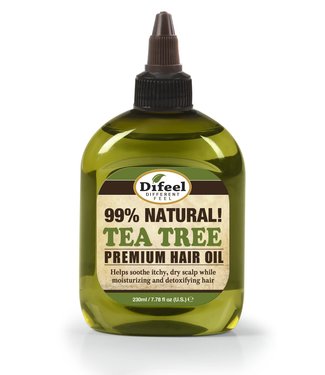 Difeel Tea Tree Oil 99%  Natural Hair Oil 7.78oz