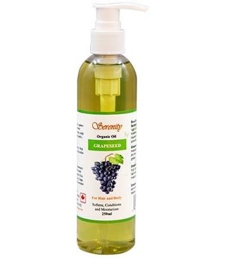 Serenity Oil Organic Oil Grapeseed 8oz