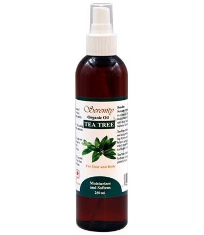 Serenity Oil Organic Oil Tea Tree 8oz