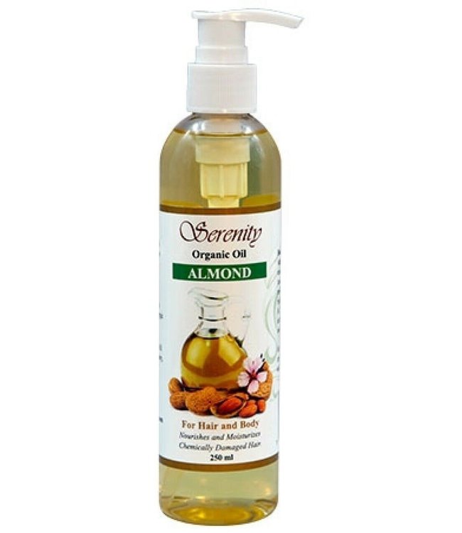Serenity Oil Organic Oil - Almond (8oz)