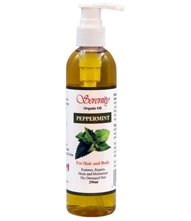 Serenity Oil Organic Oil Peppermint 8oz