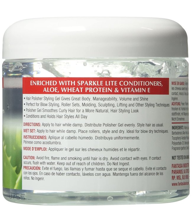 Fantasia IC Hair Polisher Styling Gel Aloe 16oz