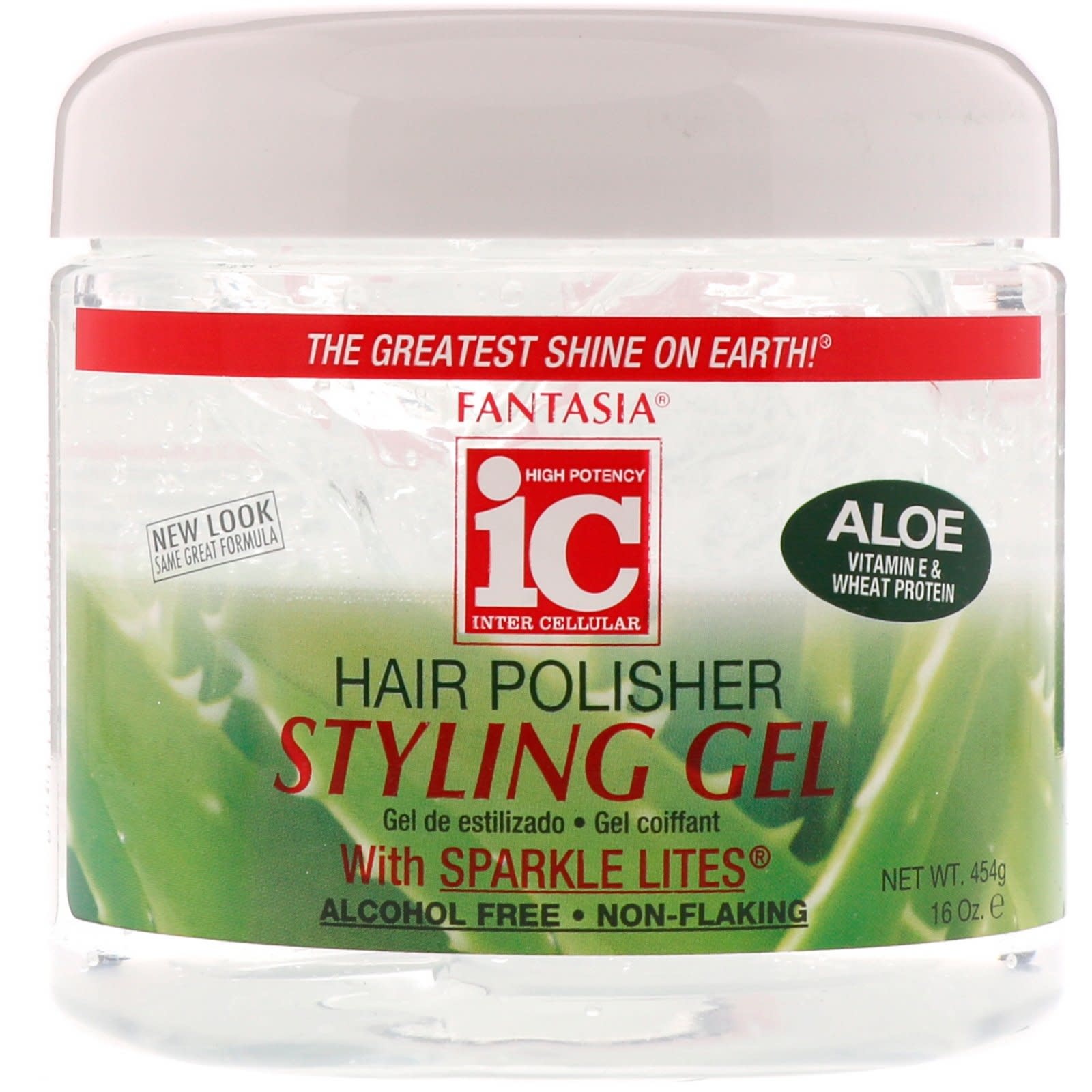 Fantasia IC Hair Polisher Styling Gel Aloe 16oz - PRINCESSA Beauty Products Fantasia IC Hair Polisher Styling Gel Aloe 16oz - PRINCESSA Beauty Products