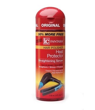 Fantasia IC Hair Polisher Heat Protector Straightening Serum 4oz
