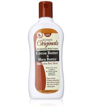 Africa's Best Ultimate Originals Moisturizing Body Lotion Cocoa Butter & Shea ButterButter  12oz