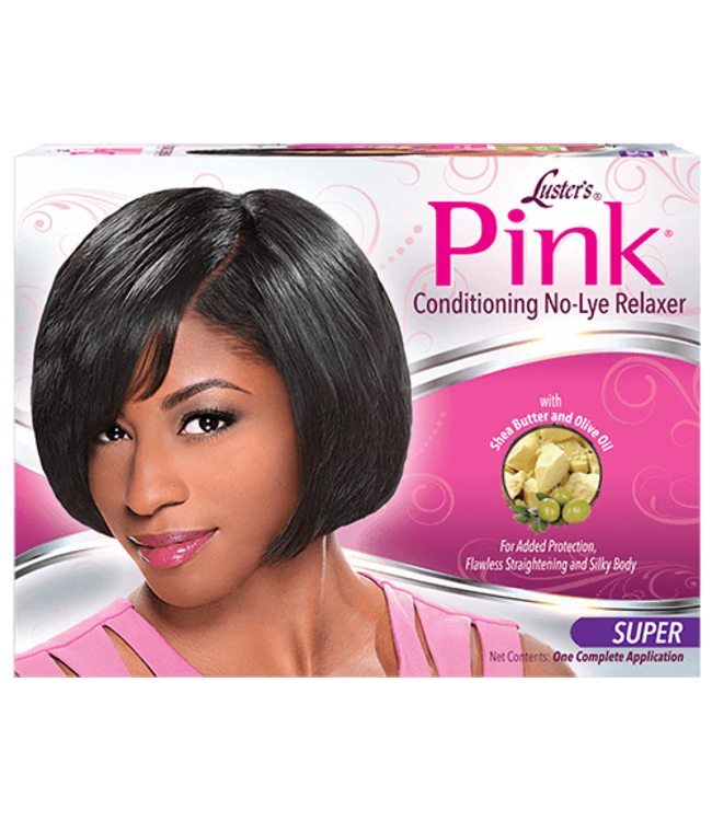 Luster's Pink Conditioning No-Lye Relaxer Kit Super