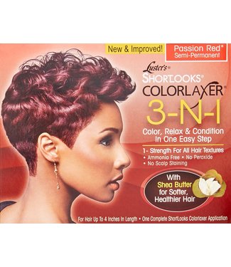 Luster's Shortlooks Colorlaxer 3-N-1 Kit Passion  Red