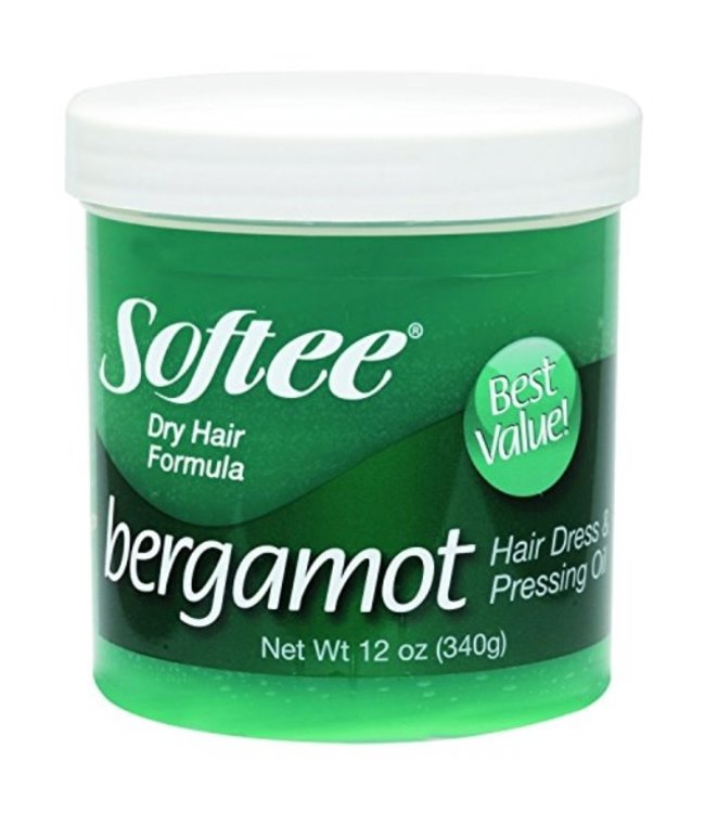Softee Dry Hair Formula Bergamot Green 12oz