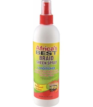 Africa's Best Braid Sheen Spray With Conditioner 12oz