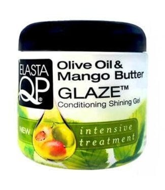 Elasta QP Olive Oil & Mango Butter Glaze Conditioning Shining Gel 4oz