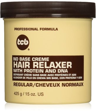 TCB No Base Creme Hair Relaxer Regular 15oz