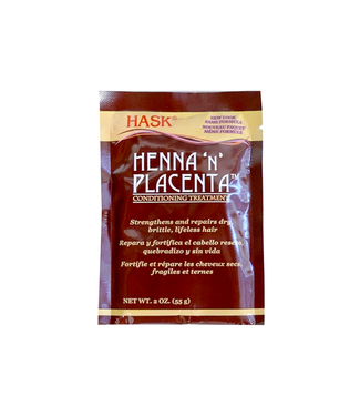 Hask Henna 'N' Placenta Conditioning Treatment Regular 2oz