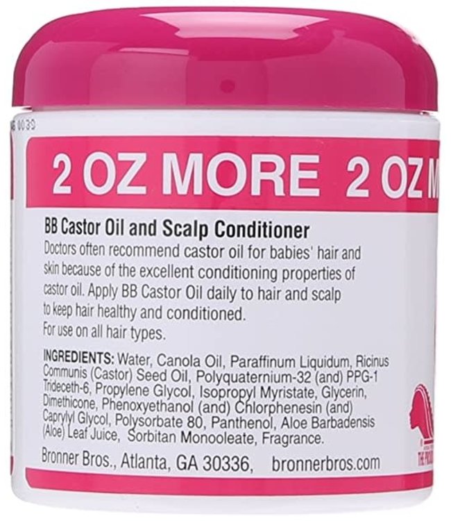 B & B Castor Oil Cream 4oz