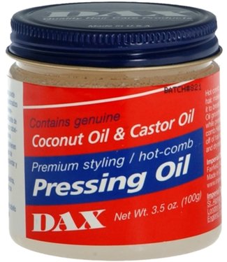 Dax Coconut Oil & Castor Oil Pressing Oil 3.5oz